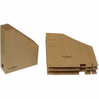 Bantex Tidsskriftskassette A4 pap brun