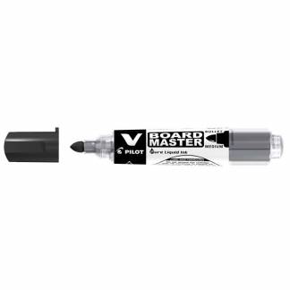 Whiteboardmarker, Pilot V-Board Master S 1-3MM, Rund spids, sort, 355769