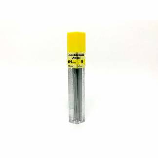 Miner, Pentel, 0,9MM, B, sort pakke a 12 stk
