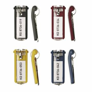 N&oslash;gleskilte, Durable KEY CLIP 25x65, assorteret