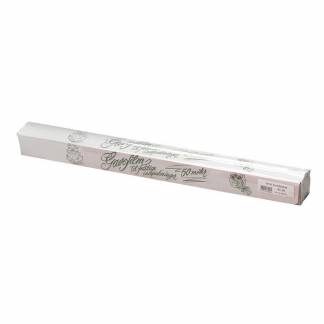 Gavefolie, 25 &micro;m, Dispenserboks, 600 mm x 50.00 m, cellofan, transparent kasse a 50 ruller, F&oslash;devaregodkendt