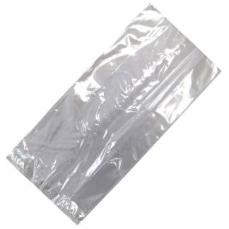 Cellofanpose, 50 x 70 x 250 mm flat film, cellofan, filmtykkelse: 30 &micro;m transparent, pakke a 1000 stk palle a 288 pakker, palle a 288 kartoner F&oslash;devaregodkendt