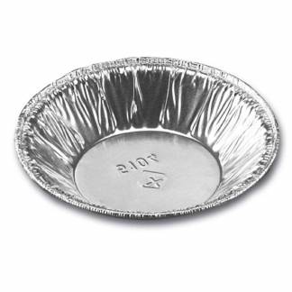 Foliebakke, Plus Pack, Rund, &Oslash; 77 h&oslash;jde 14 aluminium, aluminium, pakke a 100 stk 1-Compartments F&oslash;devaregodkendt