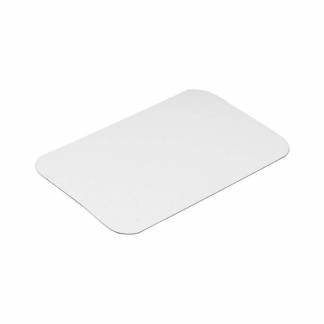 L&aring;g t/foliebakke, Plus Pack, Rektangul&aelig;r PE-Karton-ALU, hvid, pakke a 100 stk F&oslash;devaregodkendt