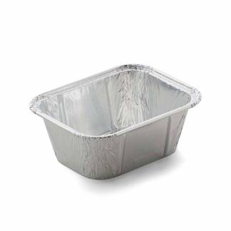 Foliebakke, Plus Pack, 1-Compartments Rektangul&aelig;r kapacitet 250ml,114x89x42mm aluminium, aluminium, pakke a 100 stk F&oslash;devaregodkendt
