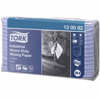 Industriaft&oslash;ring ark, Tork, W4 Extra heavy, 3 lag, bl&aring; 320mmx390mm, kasse a 2500 ark FSC Mix Credit