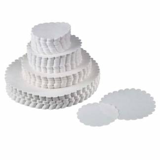 Fadpapir, Stykke, 40 g/m2, 290 pr&aelig;get papir, hvid, almindelig pakke a 500 stk, F&oslash;devaregodkendt