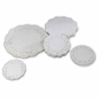 Kagepapir, Stykke, 40 g/m2, 310 pr&aelig;get papir, hvid, almindelig pakke a 500 stk, F&oslash;devaregodkendt