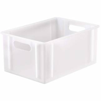 Plastkasse SmartStore, transparent 12,5L med l&aring;g , 340mm x 240mm x 160mm EC4