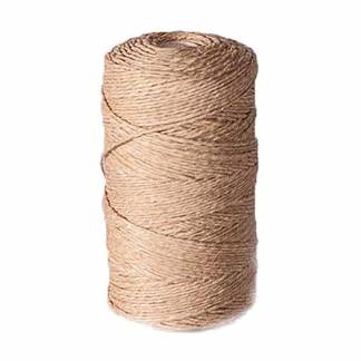 Snor, 1,7mm, rullel&aelig;ngde: 200.00 m, hamp gul, brudstyrke Resistant approx. 19 kg Rulle, rullev&aelig;gt: 0.50 kg pakke a 1 rulle, Binder twine 6/6