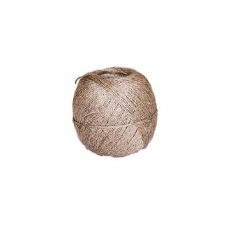 Snor, rullel&aelig;ngde: 160.00 m, hamp, gul brudstyrke Resistant approx. 15 kg Rulle, rullev&aelig;gt: 0.20 kg pakke a 1 rulle, Seaming 3-strands F&oslash;devaregodkendt