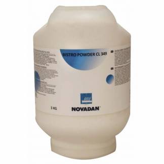 Maskinopvask industri, Novadan Bistro Powder, CL 349 with Chlorine 3kg