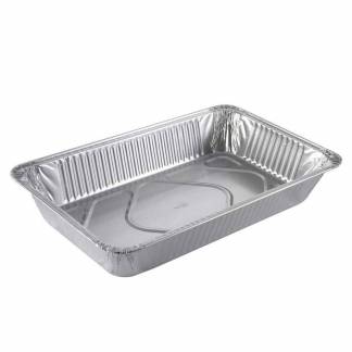 Gastrobakke, Plus Pack, 1/1GN 1-Compartments, Rektangul&aelig;r kapacitet 10244ml,527x325x81mm aluminium, aluminium, pakke a 10 stk F&oslash;devaregodkendt