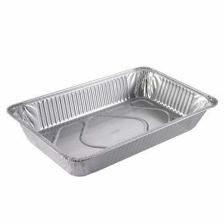 Gastrobakke, Plus Pack, 1/1GN 1-Compartments, Rektangul&aelig;r kapacitet 10244ml,527x325x81mm aluminium, aluminium, pakke a 50 stk F&oslash;devaregodkendt