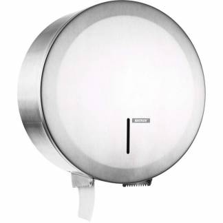 Toiletpapirdispenser ruller, Katrin S Gigant Steel, rustfrit st&aring;l 129mmx250mm x 266mm