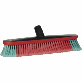 Autob&oslash;rster, Vikan Brush soft with water flow, sortx370mm