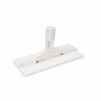 Skurenylon holder, Vikan, For shaft hvid 95mmx230mm