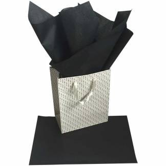 Silkepapir, 17 g/m2, 500 x 750 mm, gul Papir, pakke a 480 ark