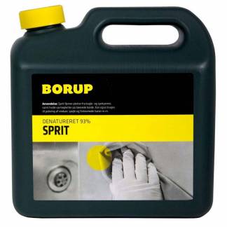 Solvents, Borup, Alcohol 93\% sdenatured