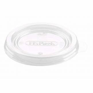 L&aring;g t/plastbakke, Duni Fixpack, Rund &Oslash; 93, h&oslash;jde 9 A-PET, transparent, karton a 1000 stk F&oslash;devaregodkendt