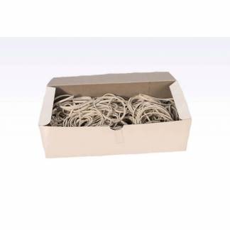 Gummib&aring;nd, 180 mm x 10 mm, gummi, gul rullev&aelig;gt: 0.50 kg, pakke med 500 g