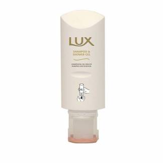 Hair and Bodyshampoo, Diversey, Lux 2in1 H6, s&aelig;be, hvid, pakke a 28 enheder