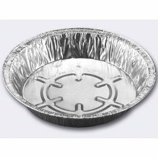 Foliebakke, Plus Pack, Rund, &Oslash; 121 h&oslash;jde 20 aluminium, aluminium, pakke med 2400 stk 1-Compartments F&oslash;devaregodkendt