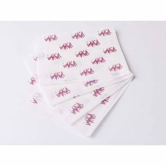 Burgerlomme, 150 x 180 mm, flat bag Kraftpapir, hvid, pakke a 1000 stk palle a 144 pakker, palle a 144 kartoner F&oslash;devaregodkendt