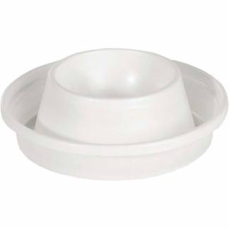 &AElig;ggeb&aelig;ger&nbsp;, udvendig diameter: 80 mm, PS hvid, pakke a 100 stk, F&oslash;devaregodkendt