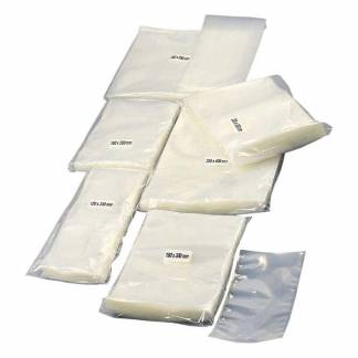 Vakuumpose&nbsp;, 90 &micro;m, 400 x 600 mm, PA+PE transparent, pakke a 100 stk F&oslash;devaregodkendt