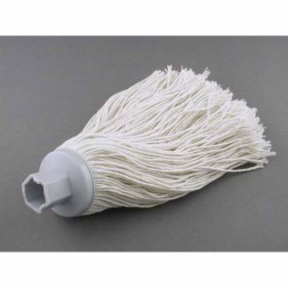 Mopper, Yarn mops 220g, gr&aring;/hvid