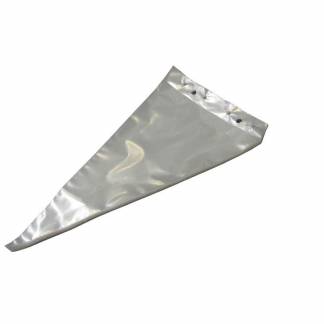 Spr&oslash;jtepose, 100 &micro;m, 300 x 510 mm, LD-PE transparent, pakke a 50 stk W/suspension, F&oslash;devaregodkendt