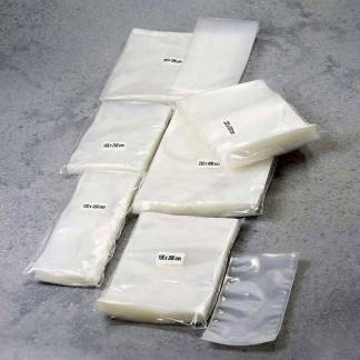 Vakuumpose&nbsp;, 90 &micro;m, 200 x 600 mm, PA+PE transparent, pakke a 100 stk F&oslash;devaregodkendt