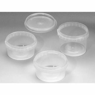 Plastb&oslash;tte, Handy-lock, Rund, &Oslash; 95 h&oslash;jde 43 pp, transparent, &aelig;ske a 486 s&aelig;t F&oslash;devaregodkendt