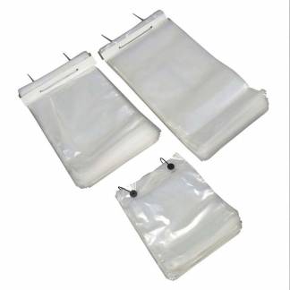 Plastikpose, 30 &micro;m, 205 x 250 mm, LD-PE klar, karton a 1000 stk, Perforated F&oslash;devaregodkendt