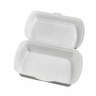 Skumbakke&nbsp;, 1-rums,224x245x73mm Extruded Polystyrene (XPS), hvid pakke a 300 stk F&oslash;devaregodkendt