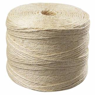 Snor, 2,5 mm, rullel&aelig;ngde: 420.00 m sisal, gul brudstyrke Resistant approx. 60 kg Rulle, rullev&aelig;gt: 2.00 kg pakke a 1 rulle, Binder twine 2/450