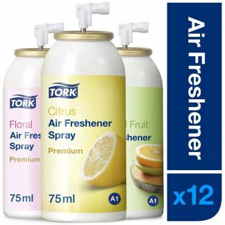 Luftfrisker, Tork, A1, mixed fragrance 75 ml, pakke a 12 stk