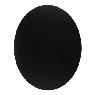 Kridttavle, Securit Silhouette, sort Oval