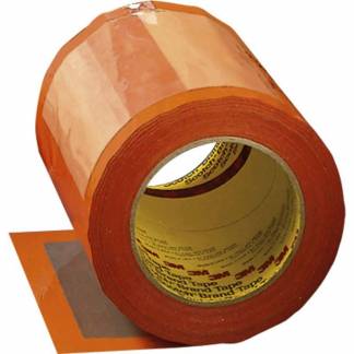 Tapelommer, Scotch 8242, 150 mm x 66.00 m, samlet tykkelse 51 &micro;m kernediameter: 76 mm, Rulle, pp, Solvent Klar, rulle a 250 stk palle a 396 ruller, pocket 150x265mm