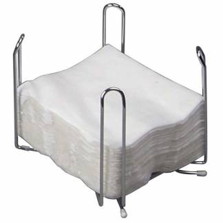 Servietdispenser, 1/4-fold Metal, chrome 180mmx180mm