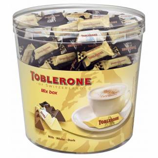 Chokolade, Toblerone, fyldningsv&aelig;gt: 904 Tiny Mix