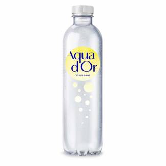 Vand, Aqua D'or Stykke, 500 ml, Blid brus - Citrus pakke a 12 stk
