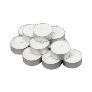 Fyrfadslys&nbsp;, udvendig diameter: 60 mm Voks, hvid, 10h, Maxi, pakke med 240 stk