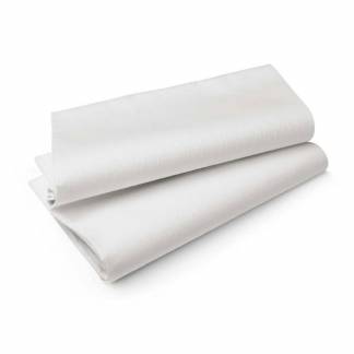 Borddug, Duni Evolin, 1270 x 2200 mm tr&aelig;fibre, white, karton a 25 stk