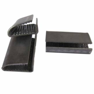 Strap forsegling, Metalplombe, RG16-7 benl&aelig;ngde 16.00 mm, bredde 16.00 mm tykkelse: 3.000 mm, metal, glat metallic grey, karton a 1000 stk