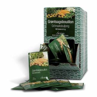 Suppe, Gr&oslash;nsager, pakke a 100 stk