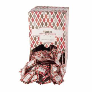 Peber Distributionsboks, Portionsbreve karton a 1300 stk