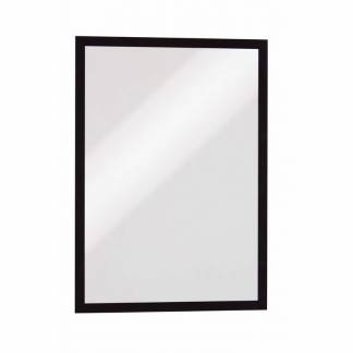 Magnetlomme, Durable Duraframe, A3, sort pakke a 5 stk