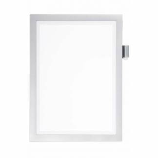 Magnetlomme, Durable Duraframe A4 selvkl&aelig;bende, metallic